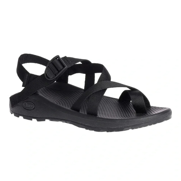 Chacos Z toe loop vibram soles, black, men’s size 10, EUC hiking camping outdoor - Picture 1 of 7